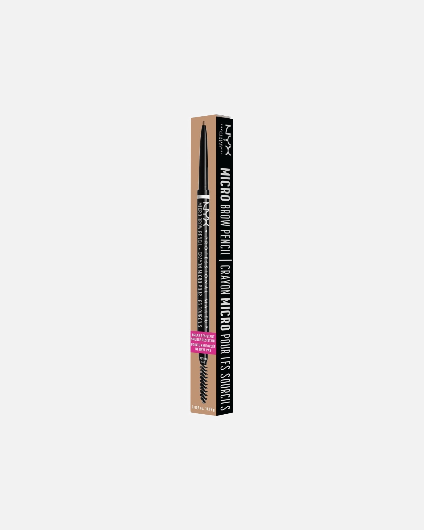Augenbrauenstift für Unisex NYX Professional Makeup Pride Makeup Micro Brow Pencil Nr. 1.5 - Ash Blonde