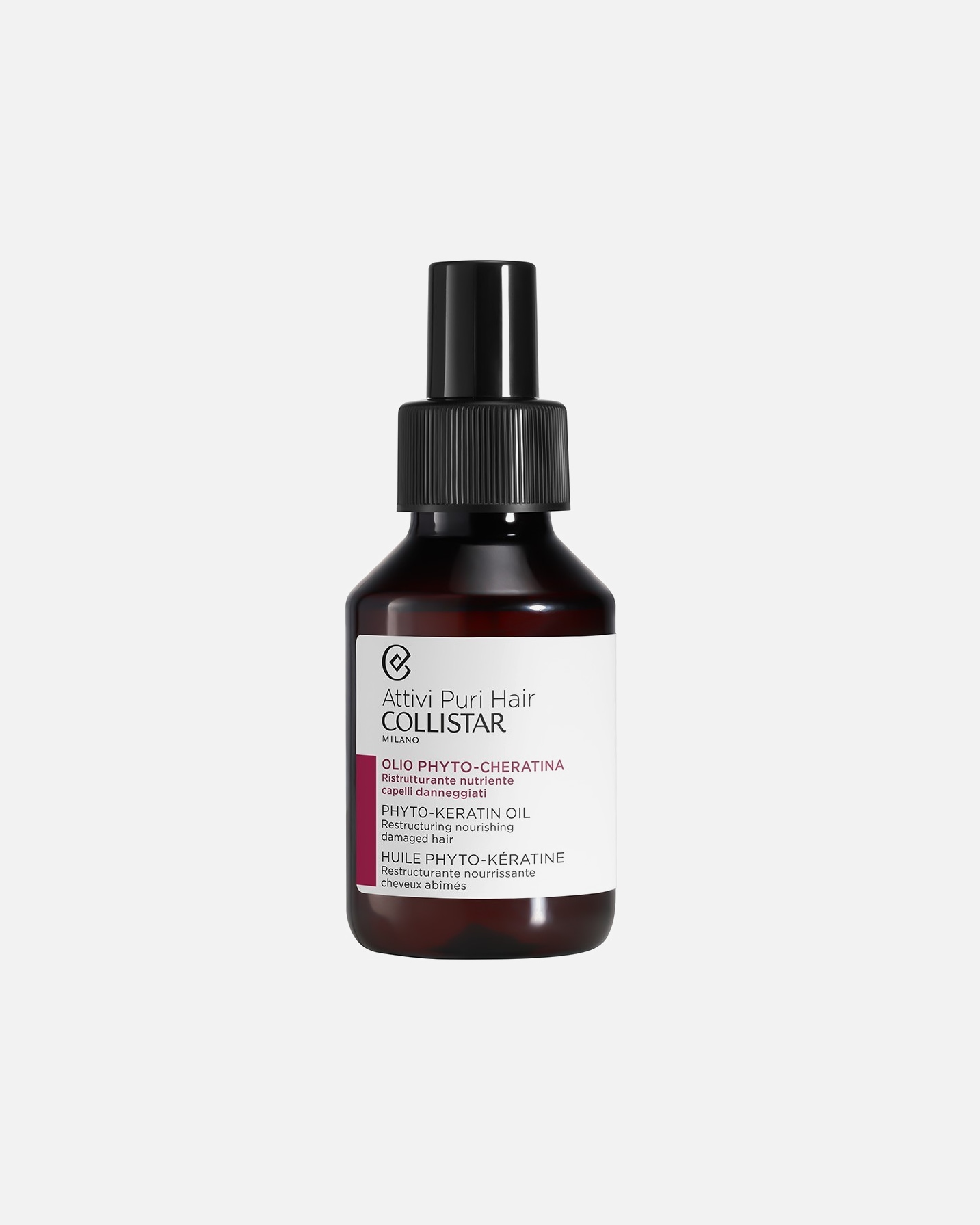 Haaröl für Unisex Collistar Attivi Puri PHYTOKERATIN-ÖL 100 ml