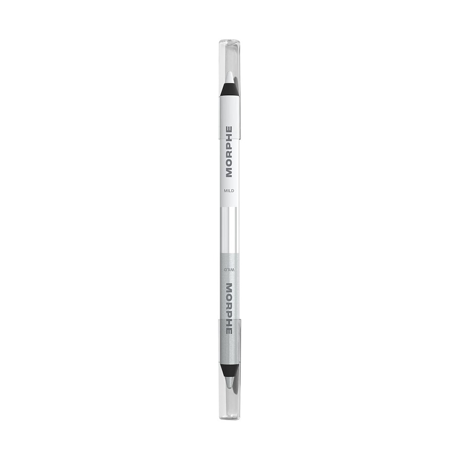 Morphe Bi-Liner Dual-Ended Gel Pencil- Now Or Later Eyeliner MILD OR WILD 0.5 g Silber