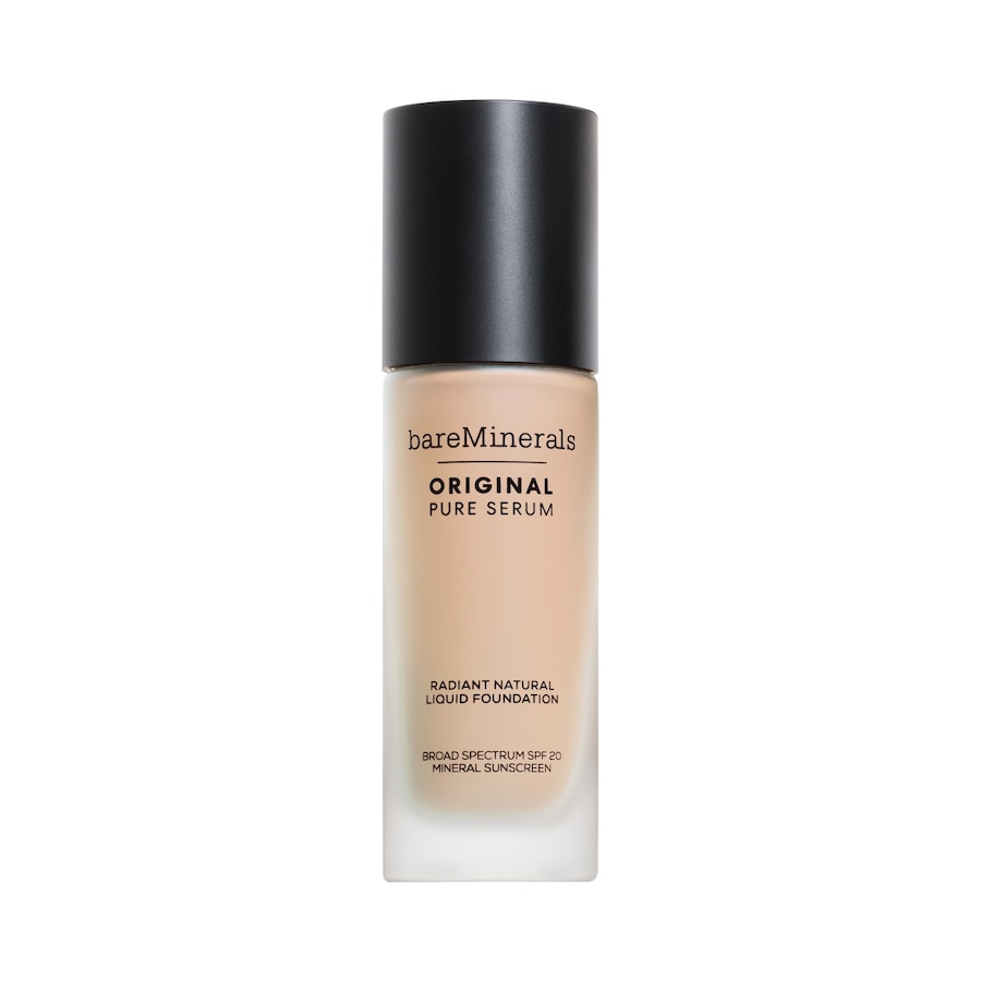 bareMinerals Original Pure Serum Radiant Natural Liquid Mineral Spf 20 Foundation FAIR COOL 1.5 30 ml Nude