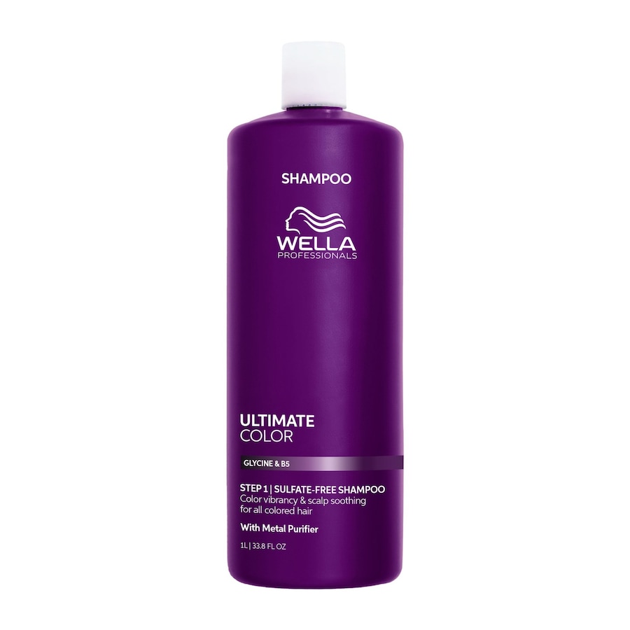 Wella Professionals Ultimate Color Step 1 | Sulfatfrei, mit Glycine & B5 Shampoo 1000 ml