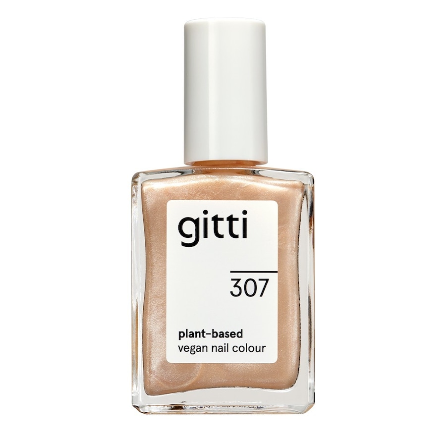gitti no. 307 Nagellack - TINY DANCER CREAM 15 ml Weiss