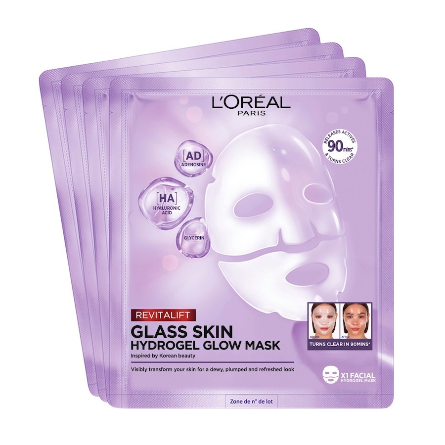 L’Oréal Paris Elseve Glass Skin Hydrogel Glow Tuchmaske