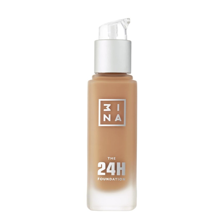 3INA The 24H Foundation Nr. 621 - Dark sand 30 ml Hellbraun