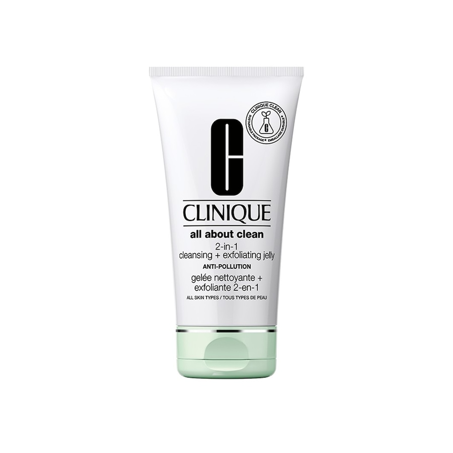 Clinique All about Clean 2-IN-1 CLEANSING + EXFOLIATING JELLY Reinigungsgel 150 ml