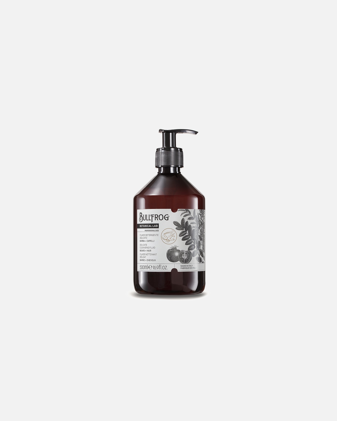 Shampoo für Männlich Bullfrog Zartes Reinigungsfluid 500 ml
