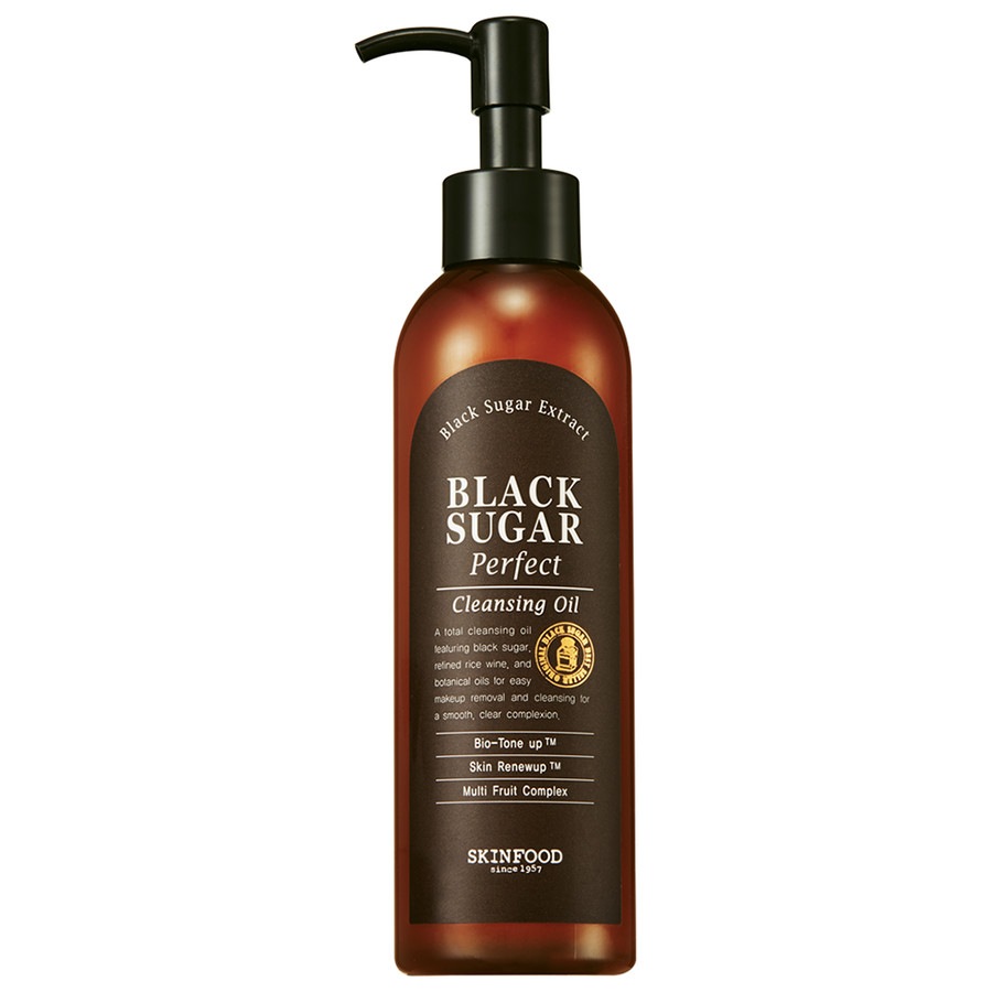 SKINFOOD Black Sugar Perfect Cleansing Oil Gesichtsreinigungsöl 200 ml