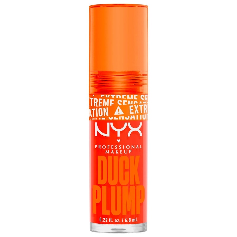 NYX Professional Makeup Duck Plump Lip Lacquer Lipgloss 13.0 - PEACH OUT 7 ml Coral Damen