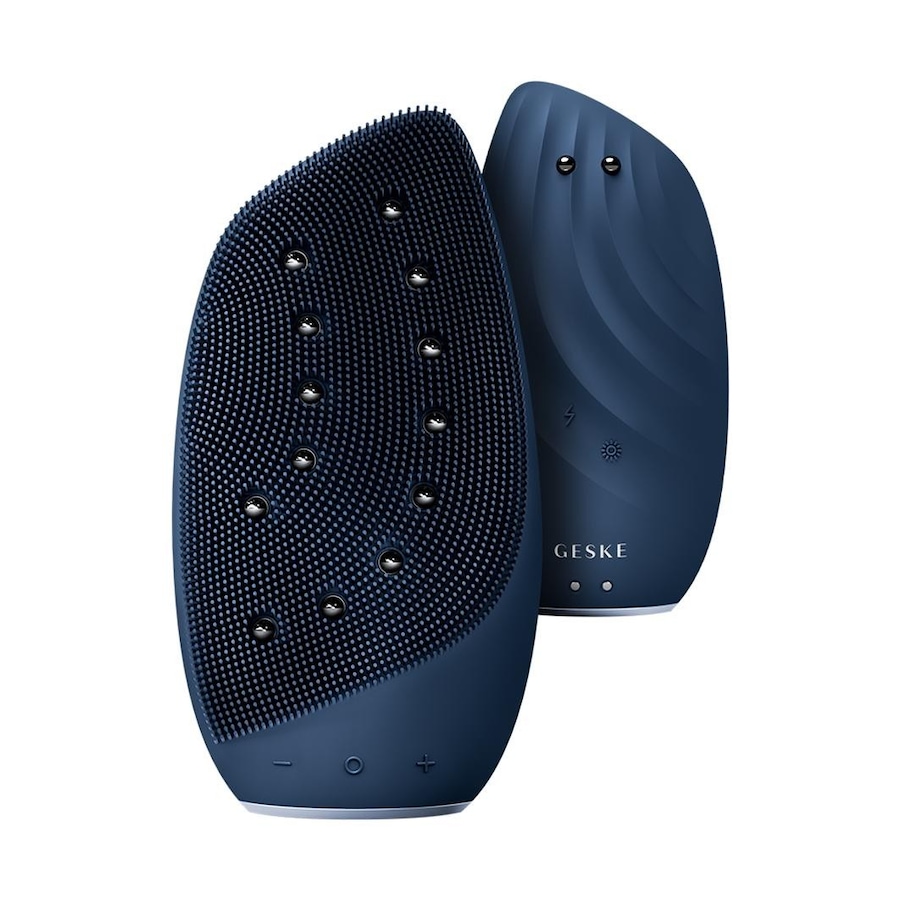 Geske SmartAppGuided Sonic Thermo Facial Brush & Face-Lifter | 8 in 1 Elektrisches Gesichtsmassagegerät Midnight