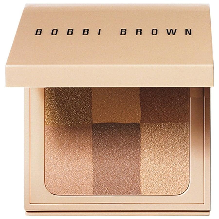 Bobbi Brown Nude Finish Illuminating Powder Puder Buff 6.6 g Hellbraun