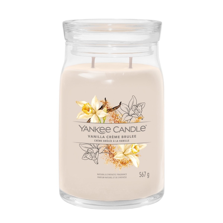 YANKEE CANDLE Vanilla Crème Brûlée Kerze 567 g