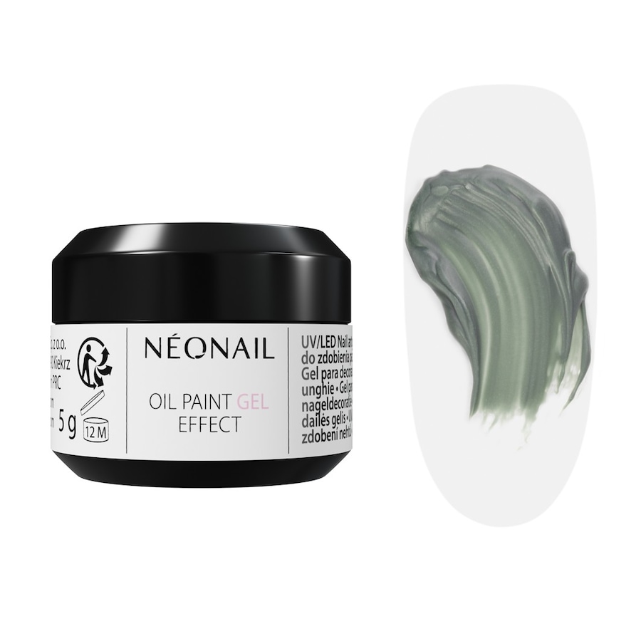 NEONAIL Oil Paint Effect UV-Nagellack Artist of Your Story 5 g Grau
