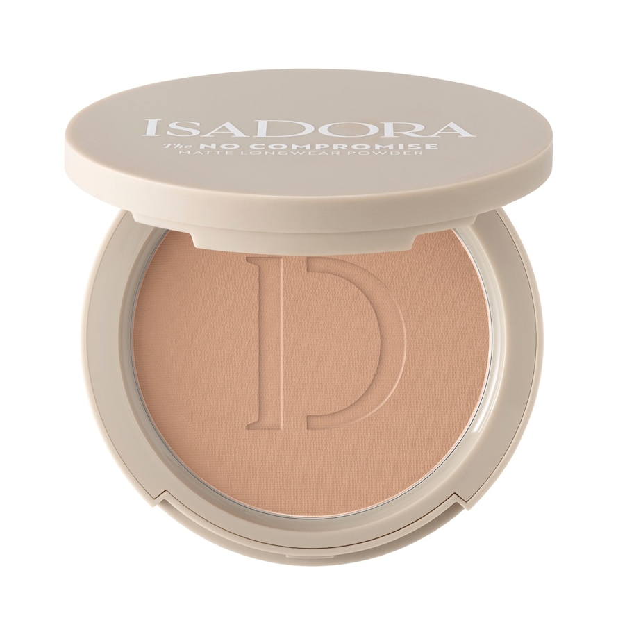Isadora The No Compromise Matte Longwear Powder Puder 68 - NEUTRAL ALMOND 7 g Hellbraun