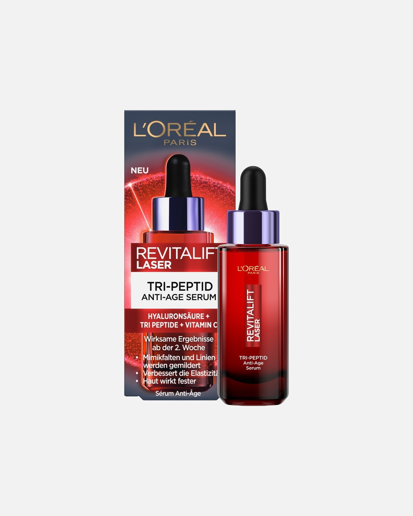 Anti-Aging Serum für Unisex L’Oréal Paris Revitalift Laser Tri-Peptid 30 ml