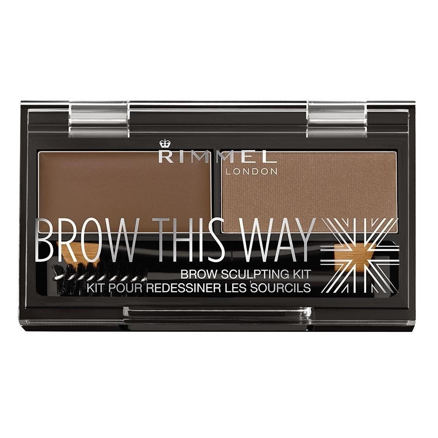Rimmel London Brow this Way Augenbrauen-Kit Augenbrauenpuder 3.27 g Braun