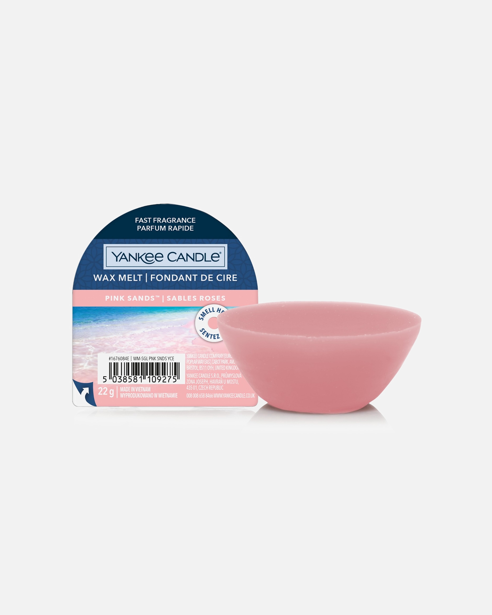Kerze für Unisex YANKEE CANDLE Default Brand Line Wax Melt 22 g - Pink Sands