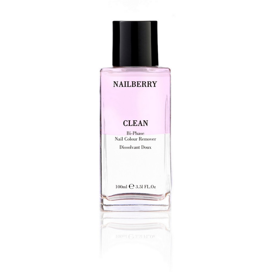 Nailberry Clean Bi-Phase Nail Colour Remover Nagellackentferner 100 ml Weiss