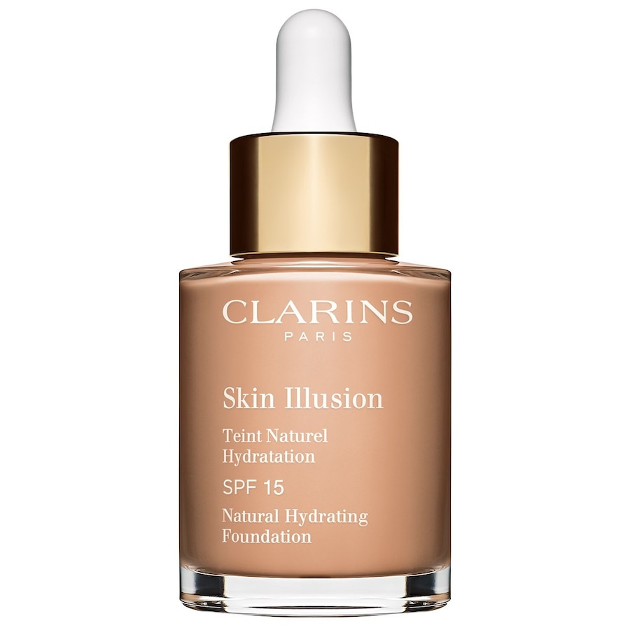 Clarins Skin Illusion SPF 15 Foundation 109 - WHEAT 30 ml Hellbraun