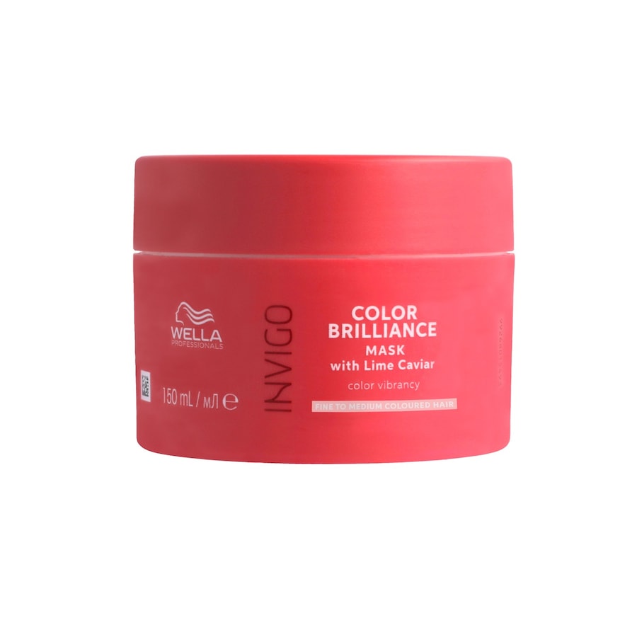 Wella Professionals INVIGO Color Brilliance with Lime Caviar - Fine to Medium Coloured Hair Haarmaske 150 ml