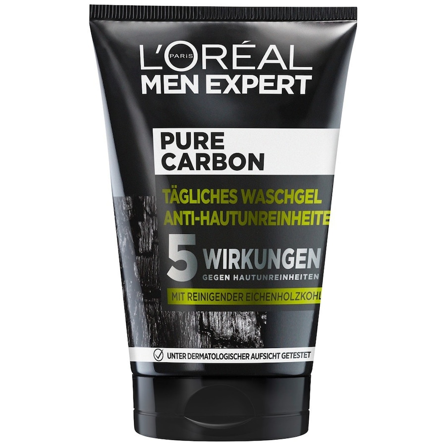 L ́Oréal Men Expert Pure Carbon gegen Mitesser und Pickel Unreinheiten Reinigungsgel 100 ml Herren