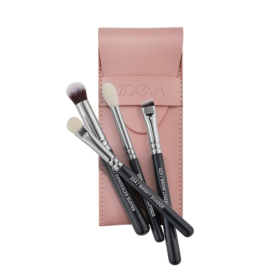 ZOEVA Set of 4 Mini Eye Brushes Pinselset