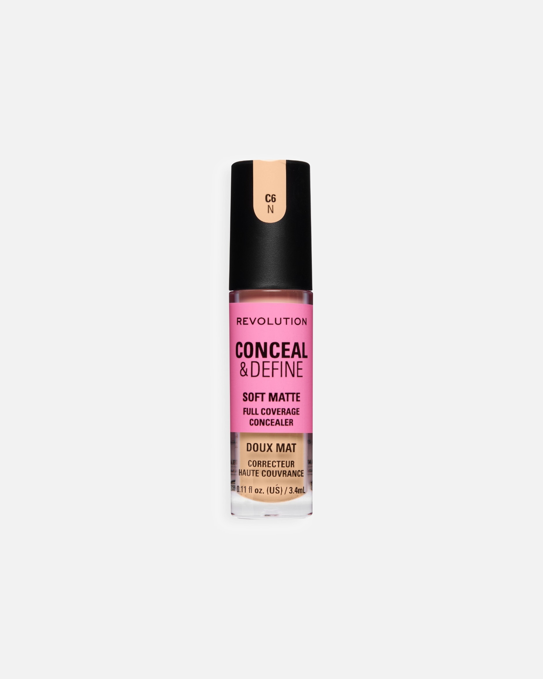 Concealer für Unisex REVOLUTION Conceal and Define Full Coverage 3.4 ml