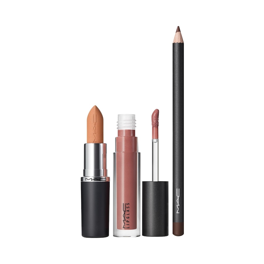 MAC Metamorphosis BLOSSOM SHIFT LIP TRIO Lippen Make-up Set Hellbraun