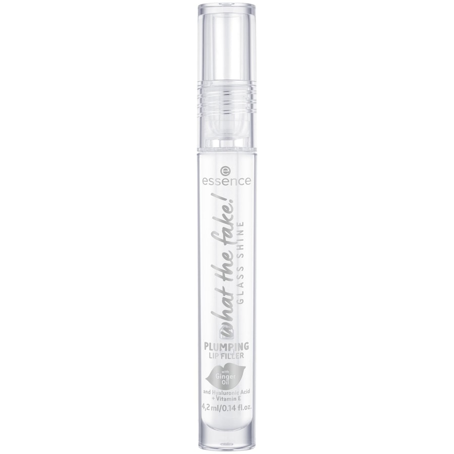 Essence What the fake! Extreme Plumping Lip Filler Lipgloss 01 - OH SO GLASSY! 4.2 ml Weiss