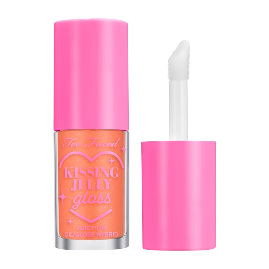 Too Faced Kissing Jelly Lipgloss PEACH RINGS 4.5 ml Coral Damen