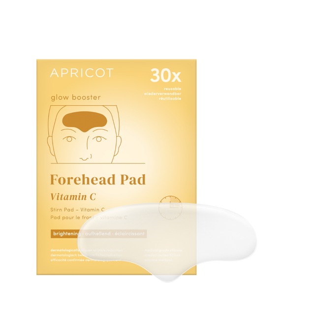 Apricot Wiederverwendbares Stirn Pad mit Vitamin C