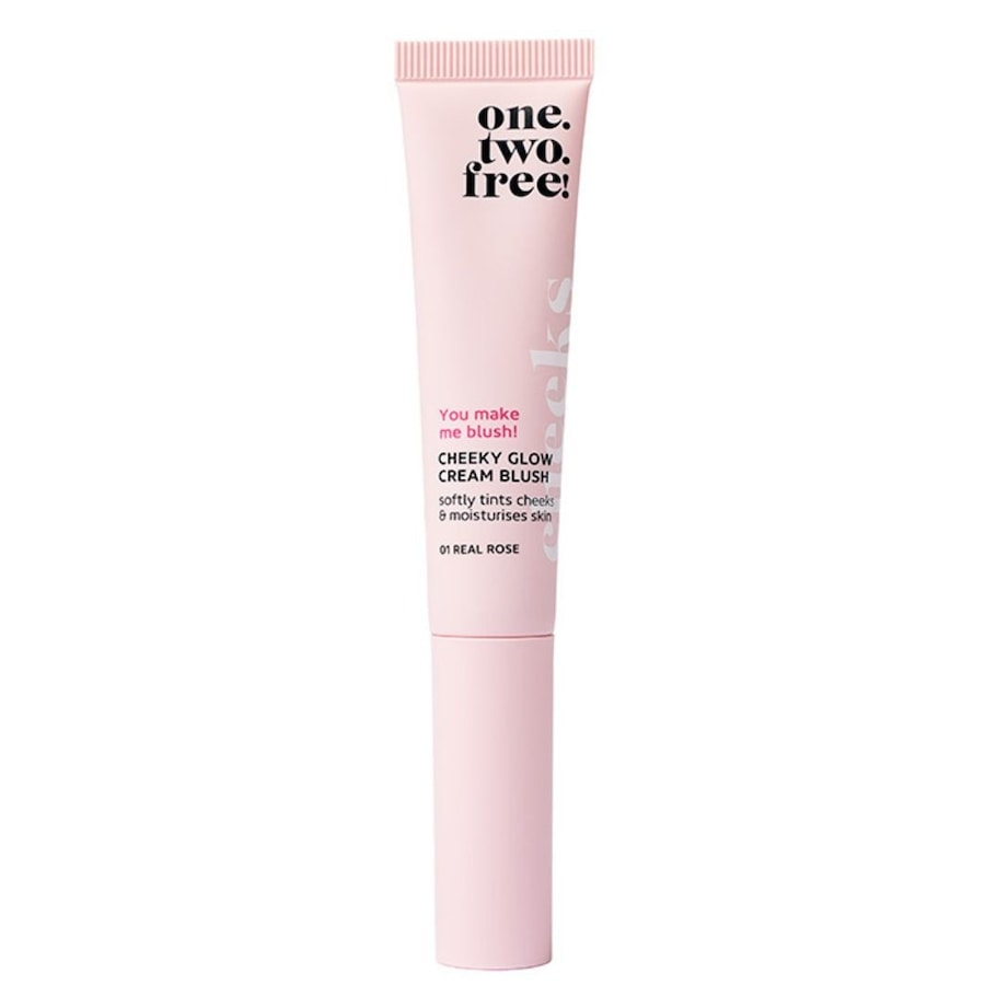 one.two.free! Cheeky Cream Blush 01 - REAL ROSE 14 ml Hellbraun