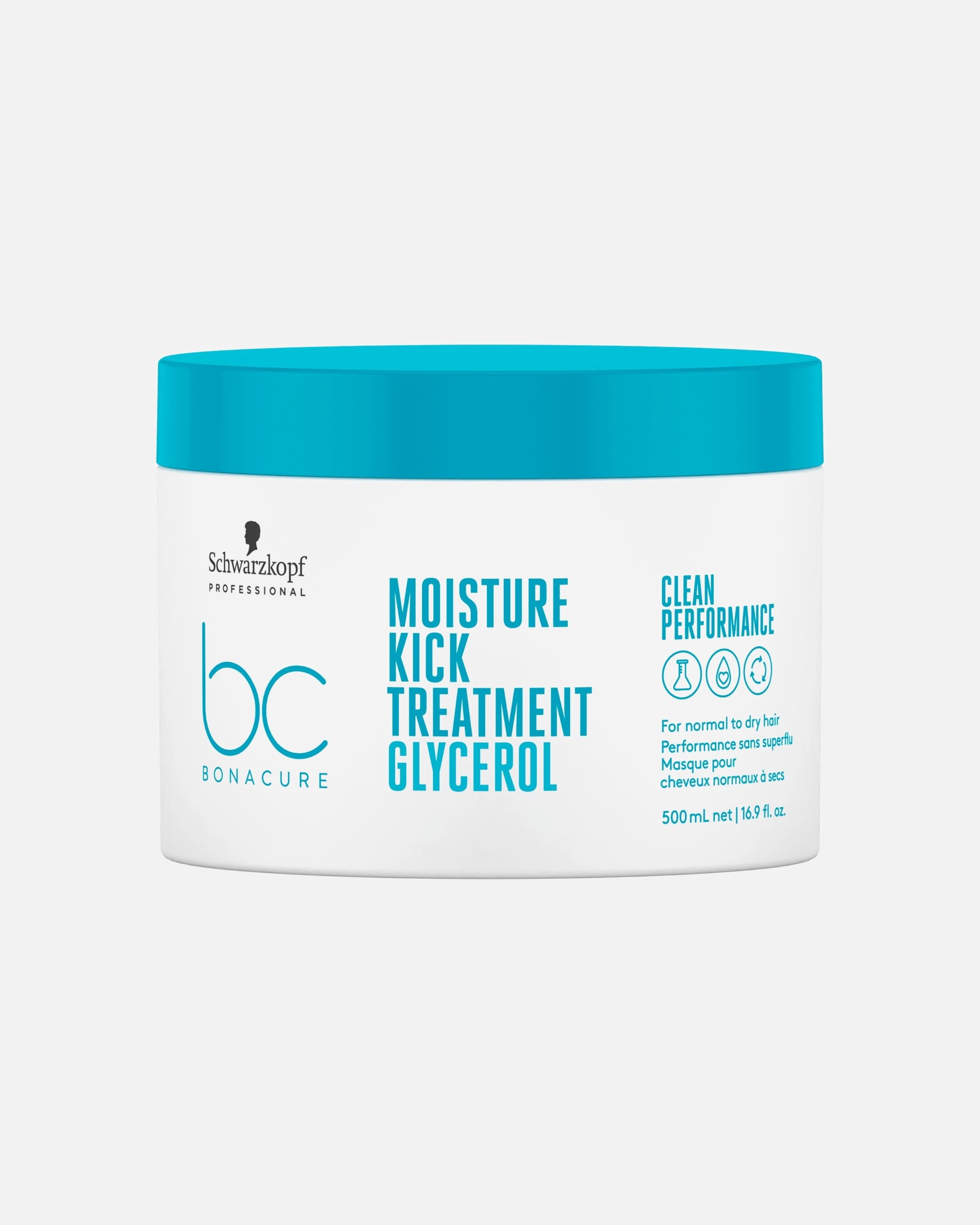 Haarkur für Unisex Schwarzkopf Professional BC BONACURE Hyaluronic Moisture Kick Moisture Kick Treatment 500 ml