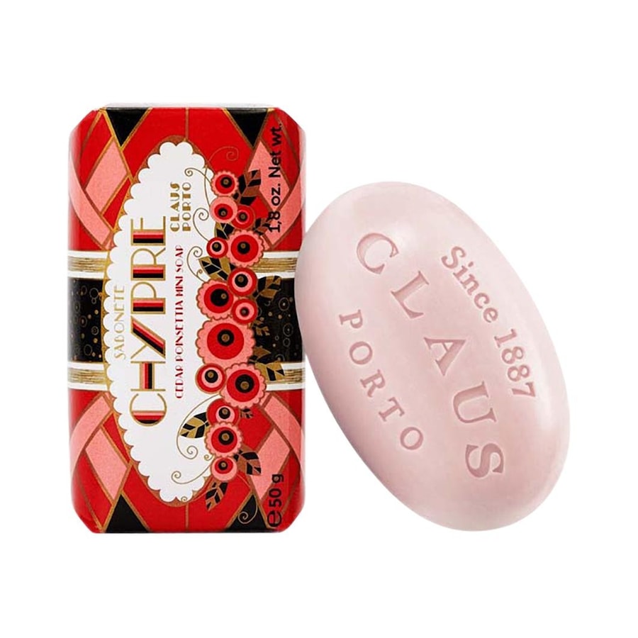 Claus Porto Chypre Cedar Poinsettia Mini Soap Körperseife 50 g