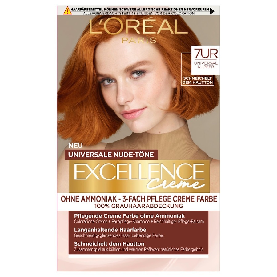 L’Oréal Paris Excellence Creme Universale Nude-Töne Haarfarbe Braun