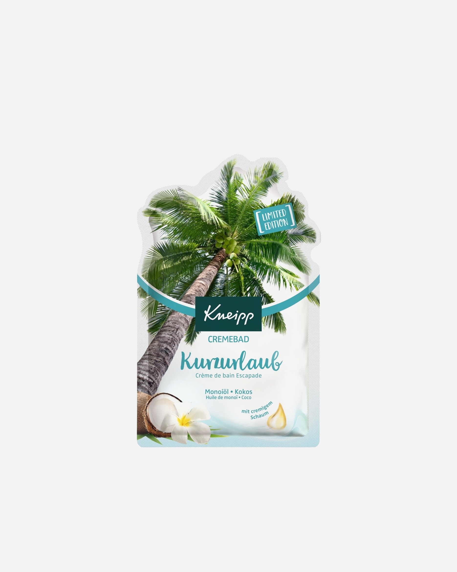 Badezusatz für Unisex Kneipp Cremebad Kurzurlaub 50 ml