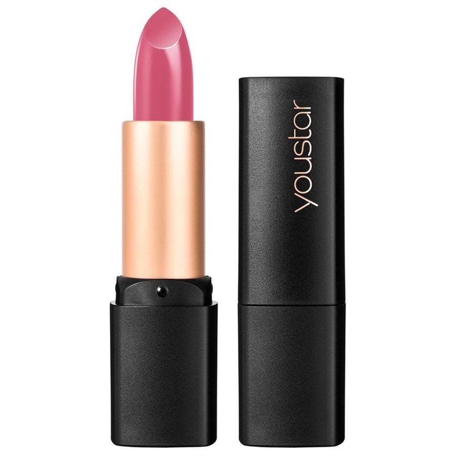 youstar INTENSE COLOUR Lipstick 01 - Rose Wood Lippenstift Nr. 02 Nude 3 g Rosegold Damen