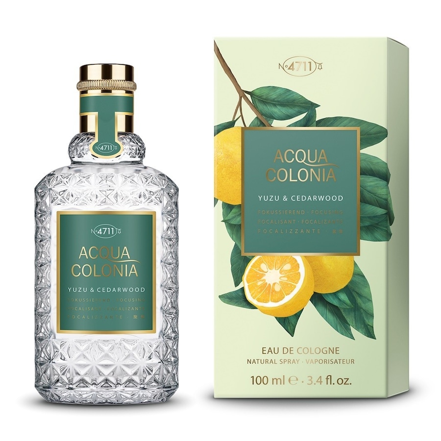 4711 Acqua Colonia Yuzu & Cedarwood Eau de Cologne 50 ml Cedarwood & YuzuYuzu & Cedarwood | 100.0 ml | 400,00 / 1.0 l