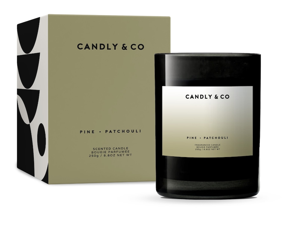 Candly&Co No. 4 Kiefer, Patchouli Kerze 250 g