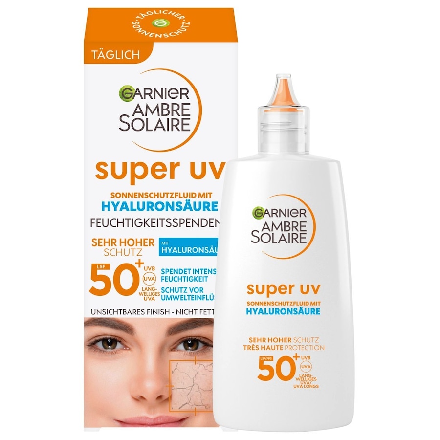 Garnier Ambre Solaire ANTI-OXIDATIV SUPER UV SONNENSCHUTZ-FLUID LSF 50+Körper | 40.0 ml | 324,75 / 1.0 l