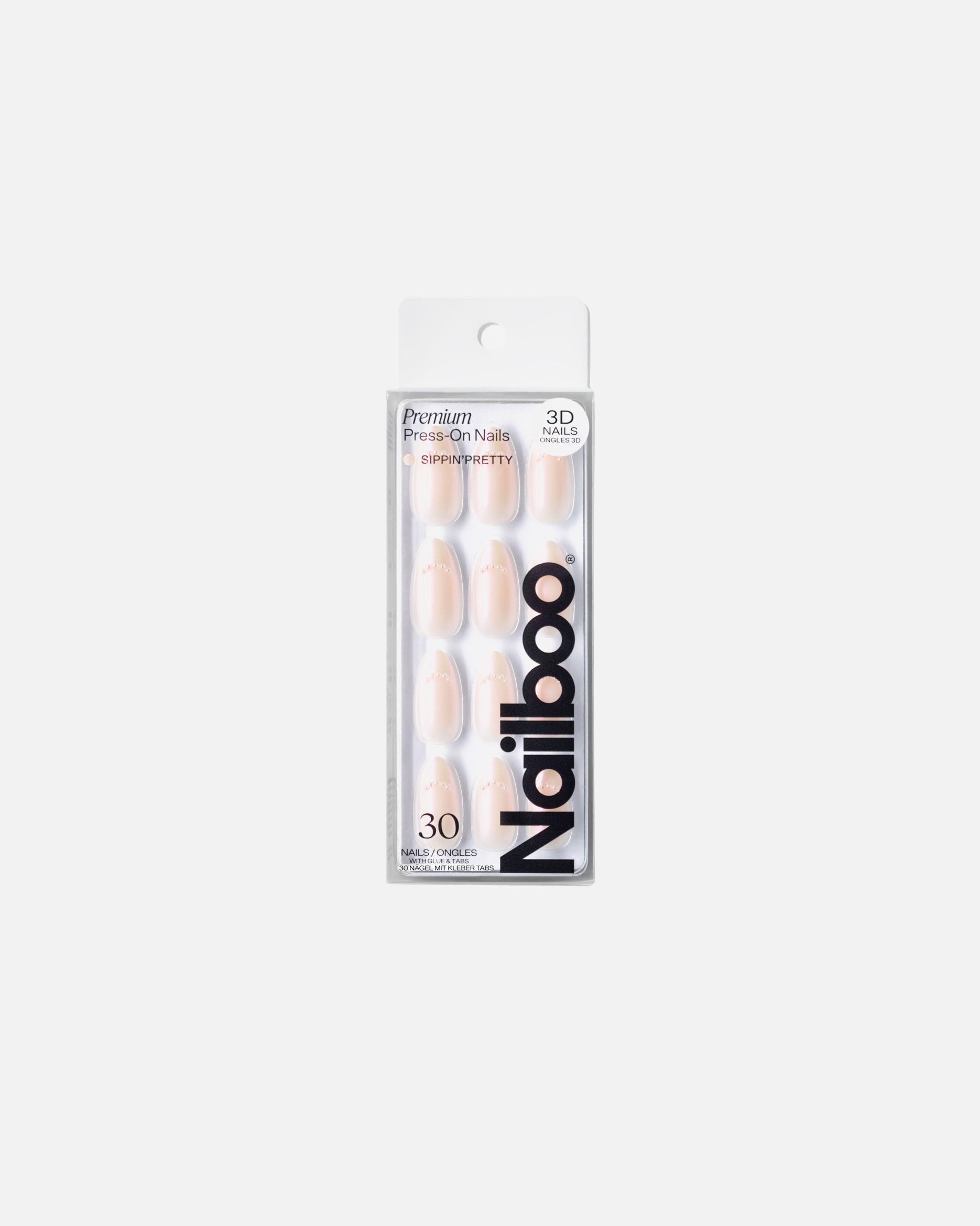 Kunstnägel für Unisex Nailboo Default Brand Line Premium Press-On SIPPIN PRETTY