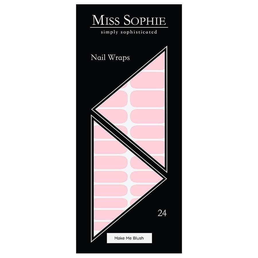 Miss Sophie Make Me Blush Nagelsticker Silber