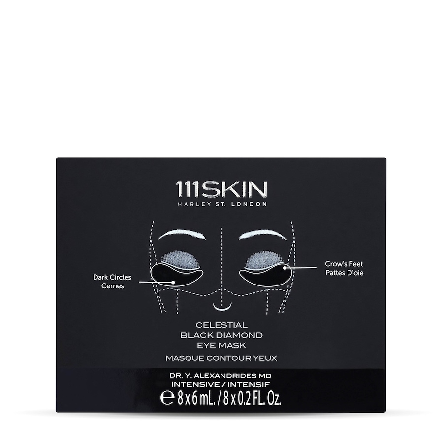 111Skin Celestial Black Diamond Eye Mask Box Augenmaske 48 ml