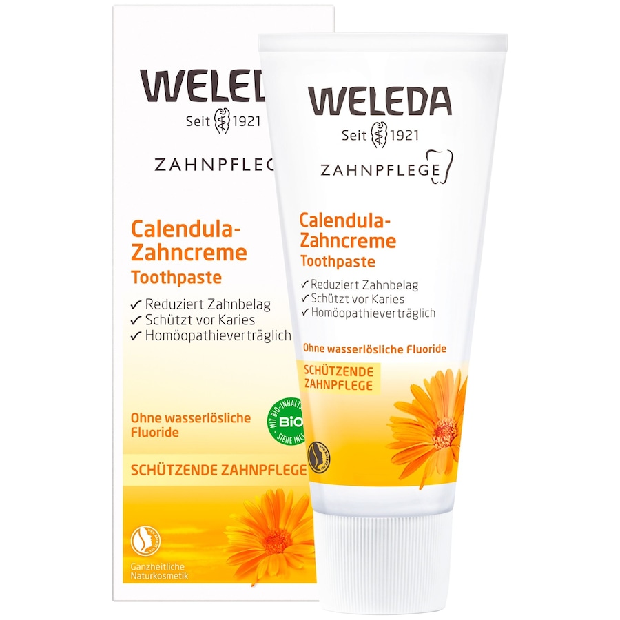Weleda – Calendula Zahncreme Zahnpasta 75 ml (66.53 € / 1 l)