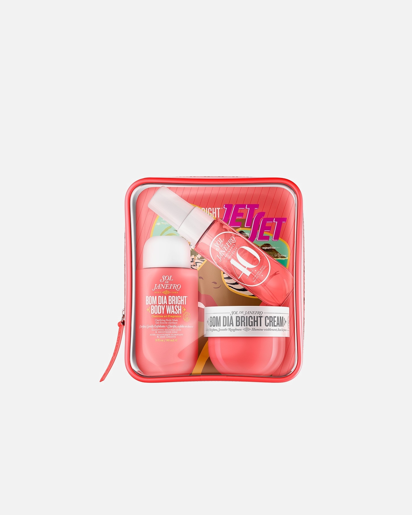 Körperpflegeset für Unisex Sol de Janeiro Bom Dia Jet Set 1 Stück