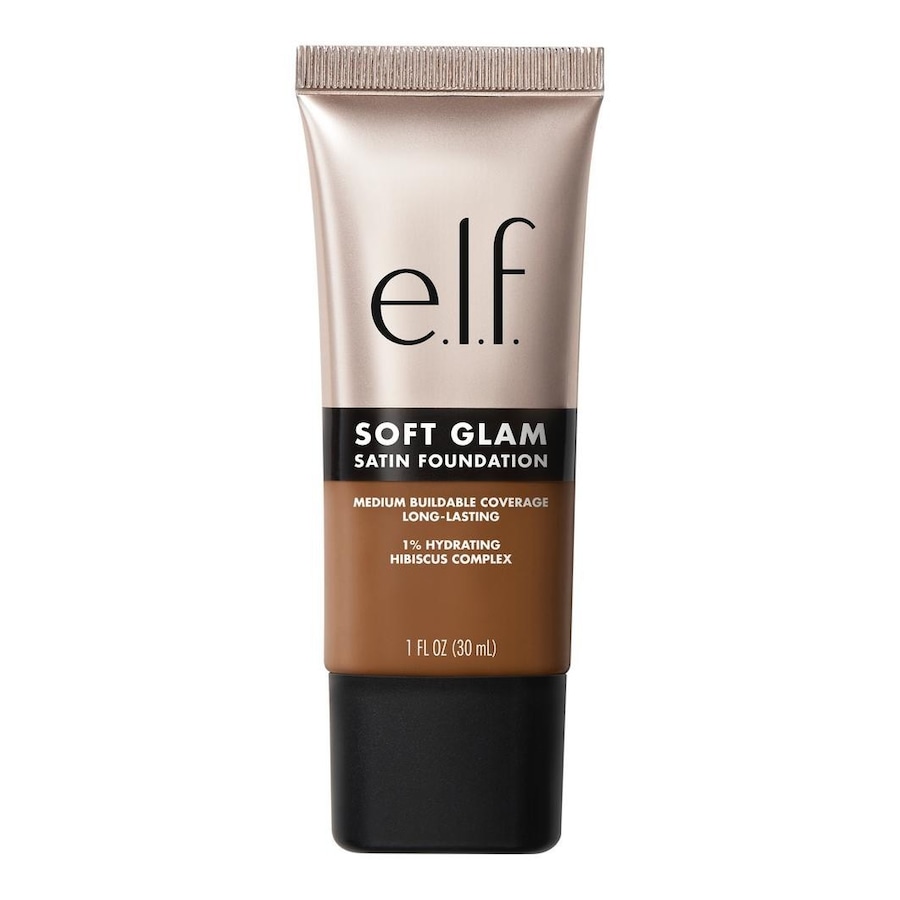 e.l.f. Cosmetics Soft Glam Satin Foundation DEEP WARM 30 ml Braun