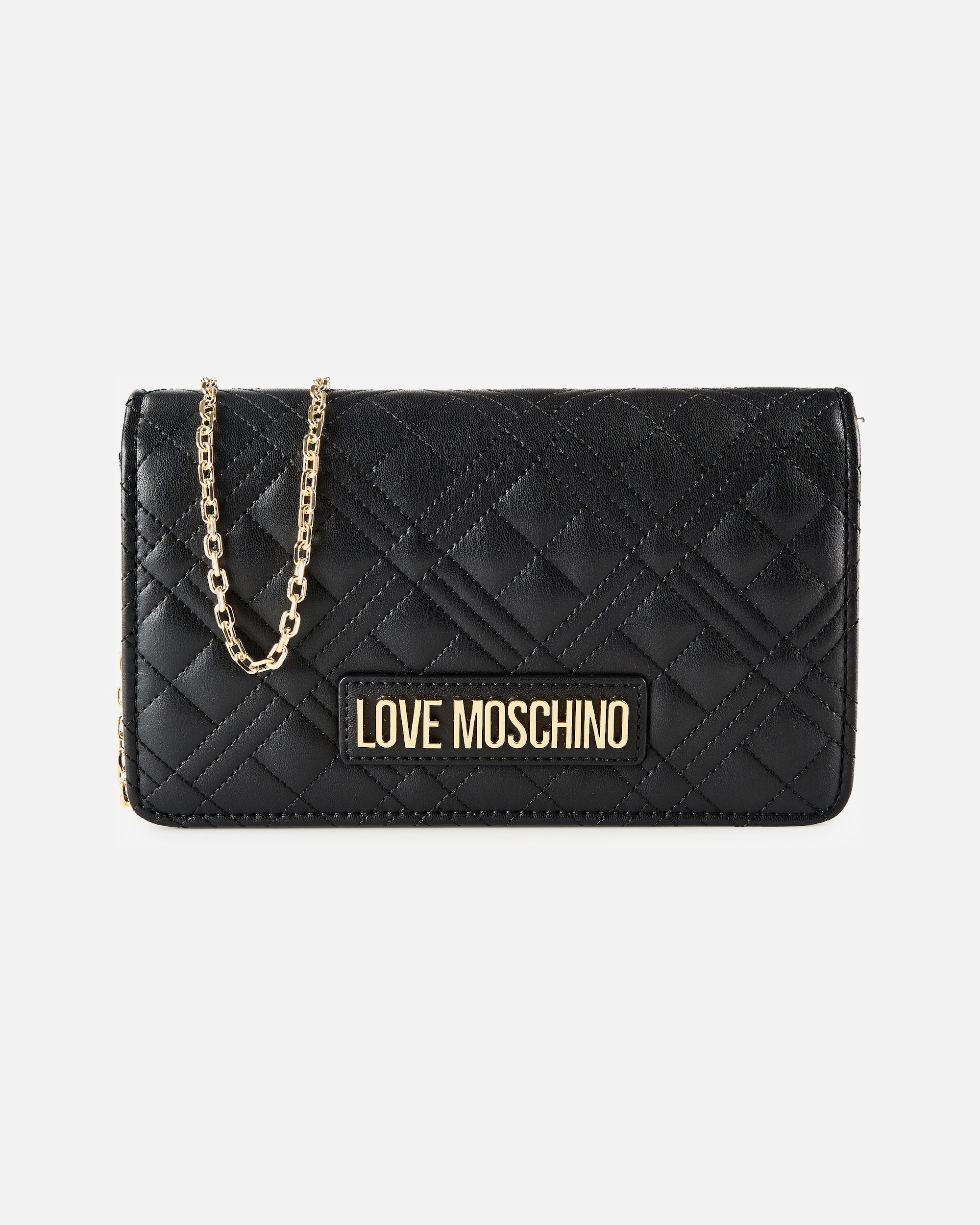 Umhängetasche für Weiblich Love Moschino Quilted Umhängetasche black