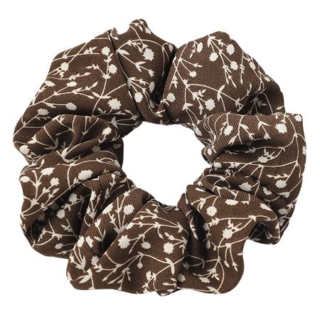 SOHO Ries Scrunchie Braun Schwarz Damen