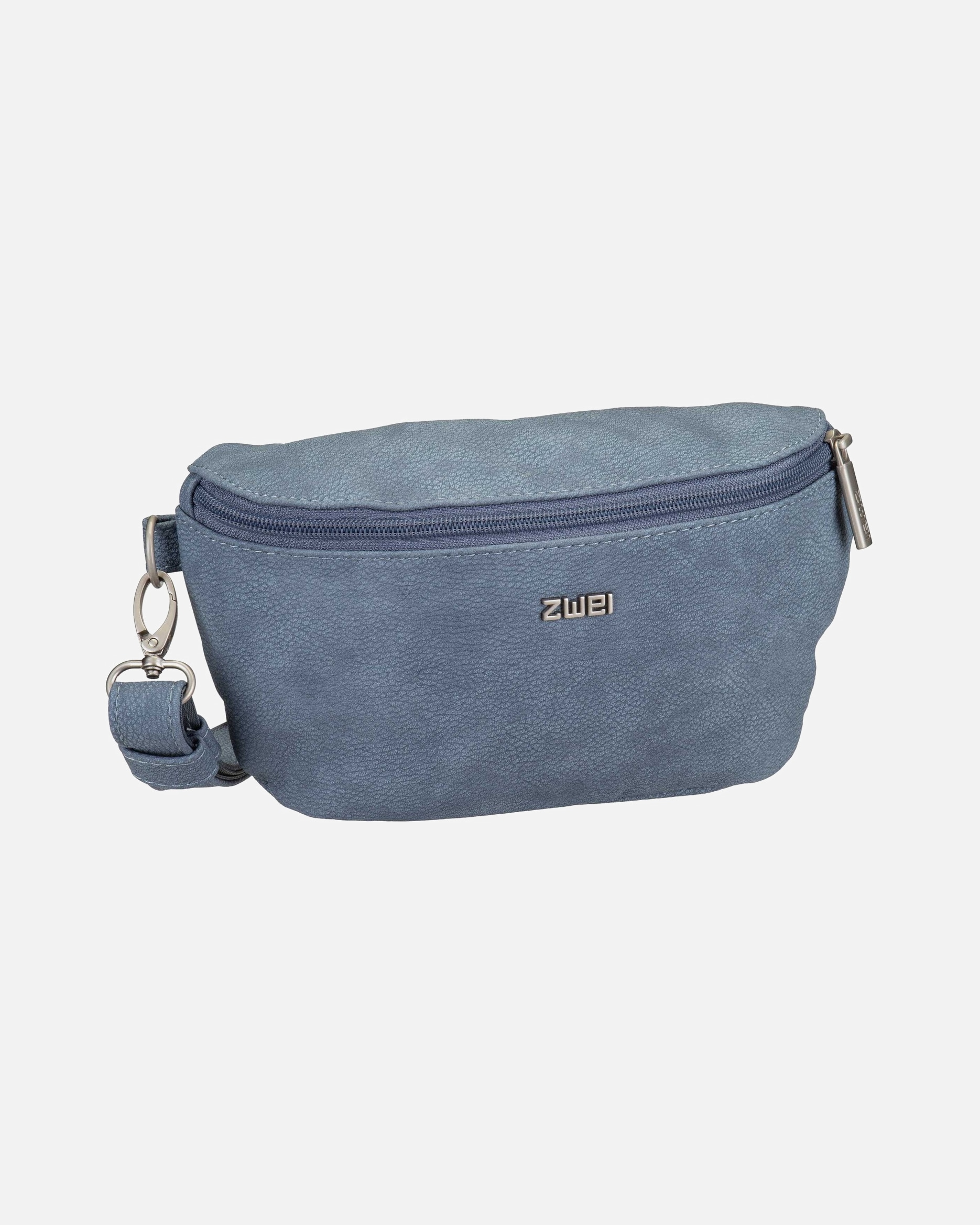 Bauchtasche für Weiblich ZWEI Gürteltasche Mademoiselle MH4 Nubuk/Sky