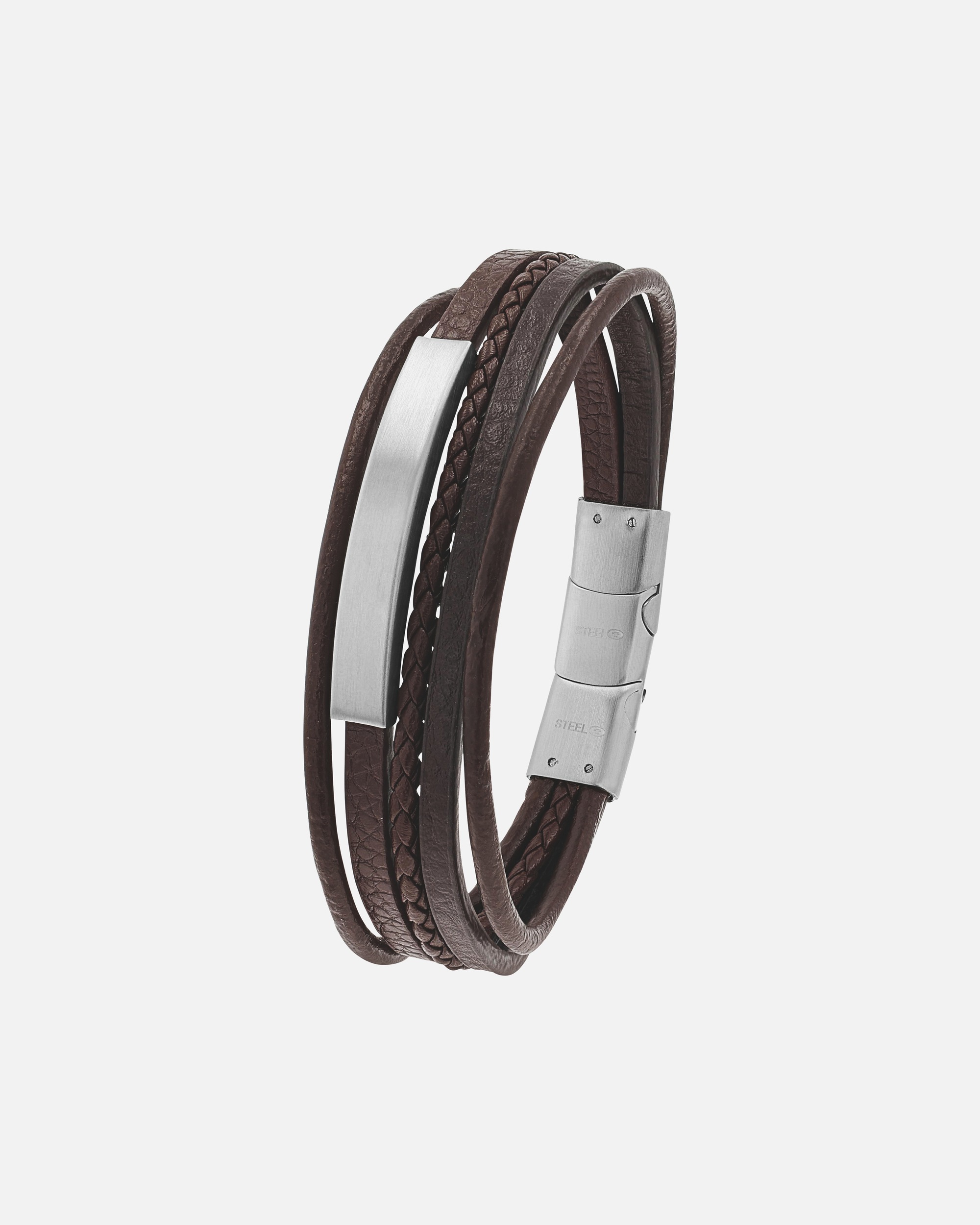 Armband für Männlich Tom Tailor Identarmband braun