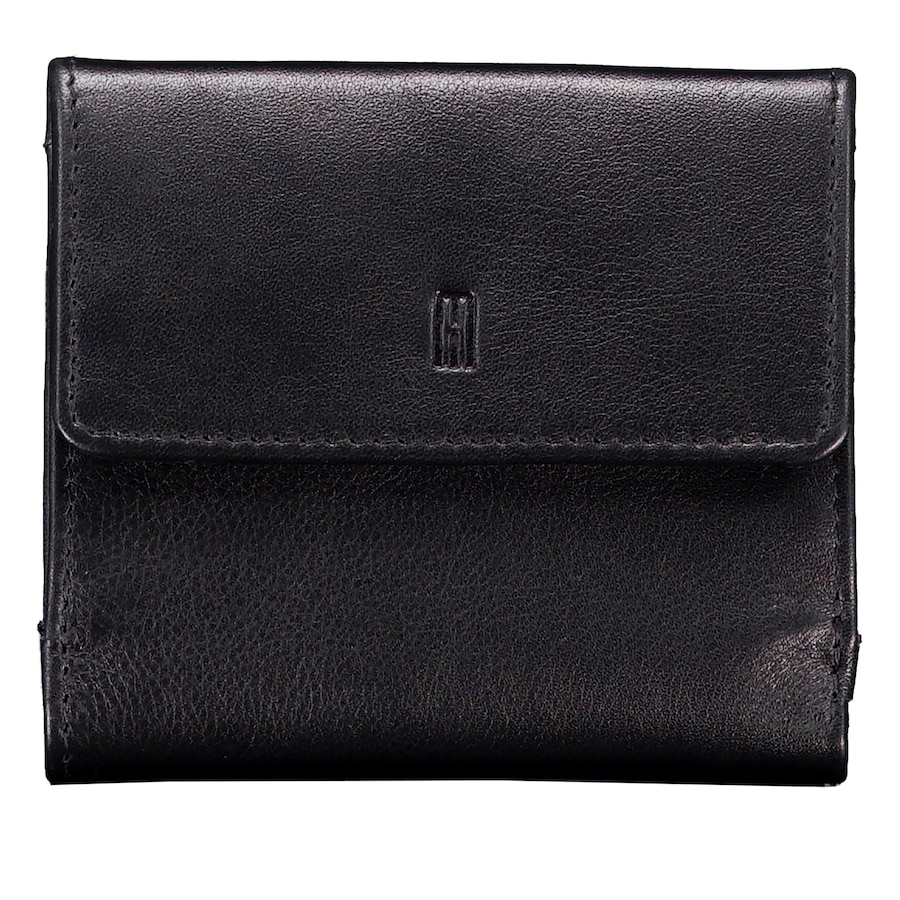 Hausfelder Manufaktur Geldbörse Nappa mit RFID-Schutz Black Damen
